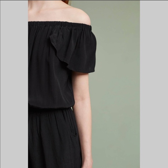 BNWT Anthropologie Nighttide Jumpsuit New Black - Picture 5 of 5